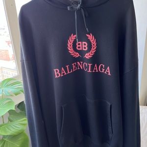Balenciaga Paris Logo Sweatshirt Size XS Oversized